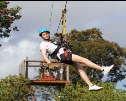 He is an adventure lover and enjoys this type of sports in his free time.
